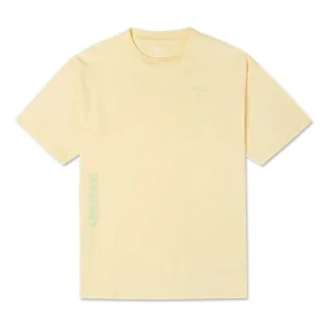 Converse Worldwide Class T-Shirt Asia Sizing 'Yellow' 10021508-A02