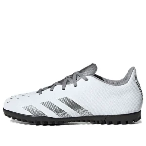 adidas Predator Freak.4 Turf Soccer Shoes 'Cloud White Iron Metallic Solar Red' FY6339