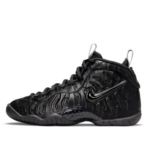 (GS) Nike Little Posite Pro 'Black Cat' 644792-014