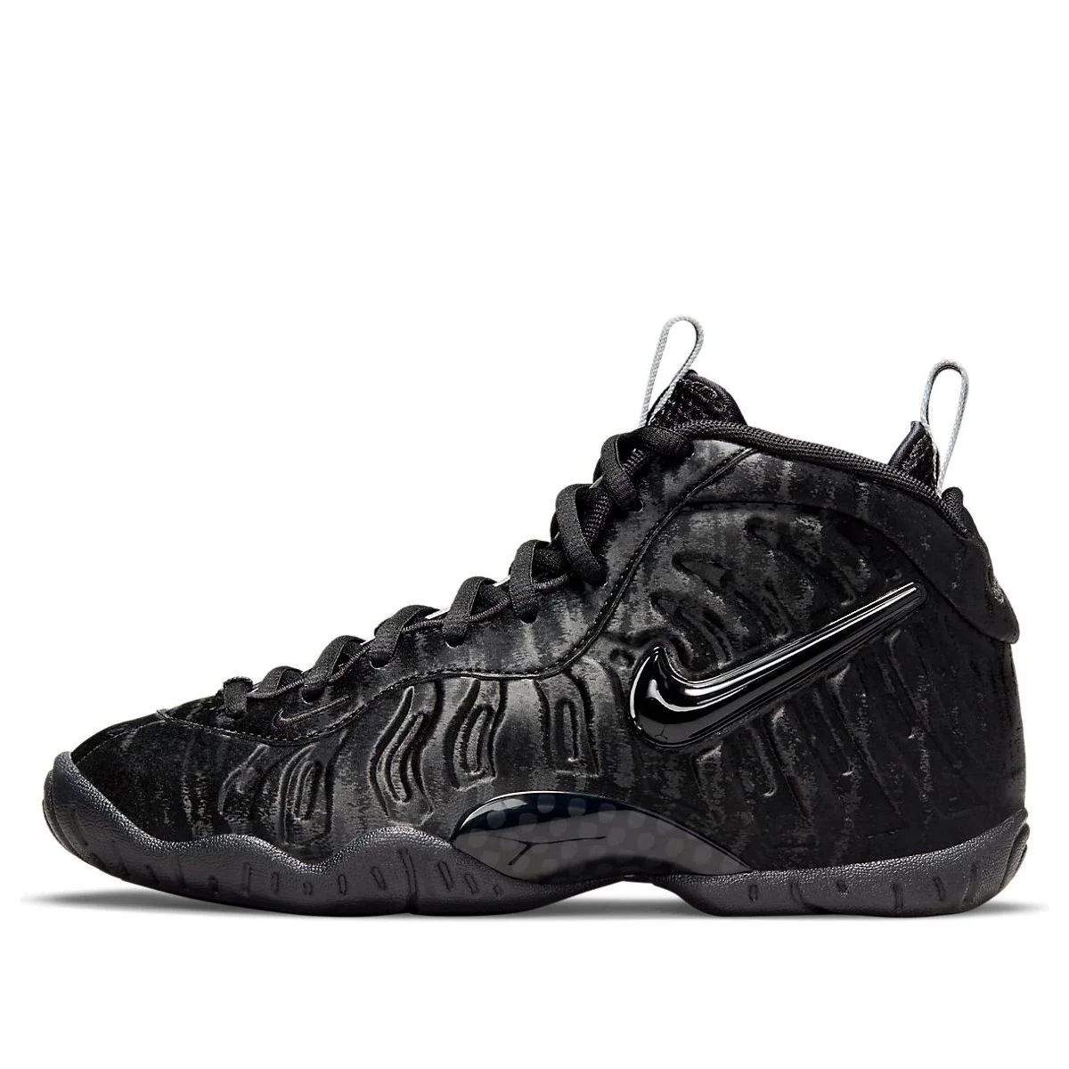 (GS) Nike Little Posite Pro 'Black Cat' 644792-014