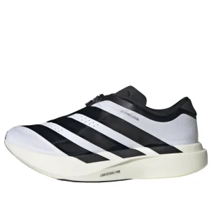 (WMNS) adidas Adizero Evo SL Zip 'White Black' KI4796
