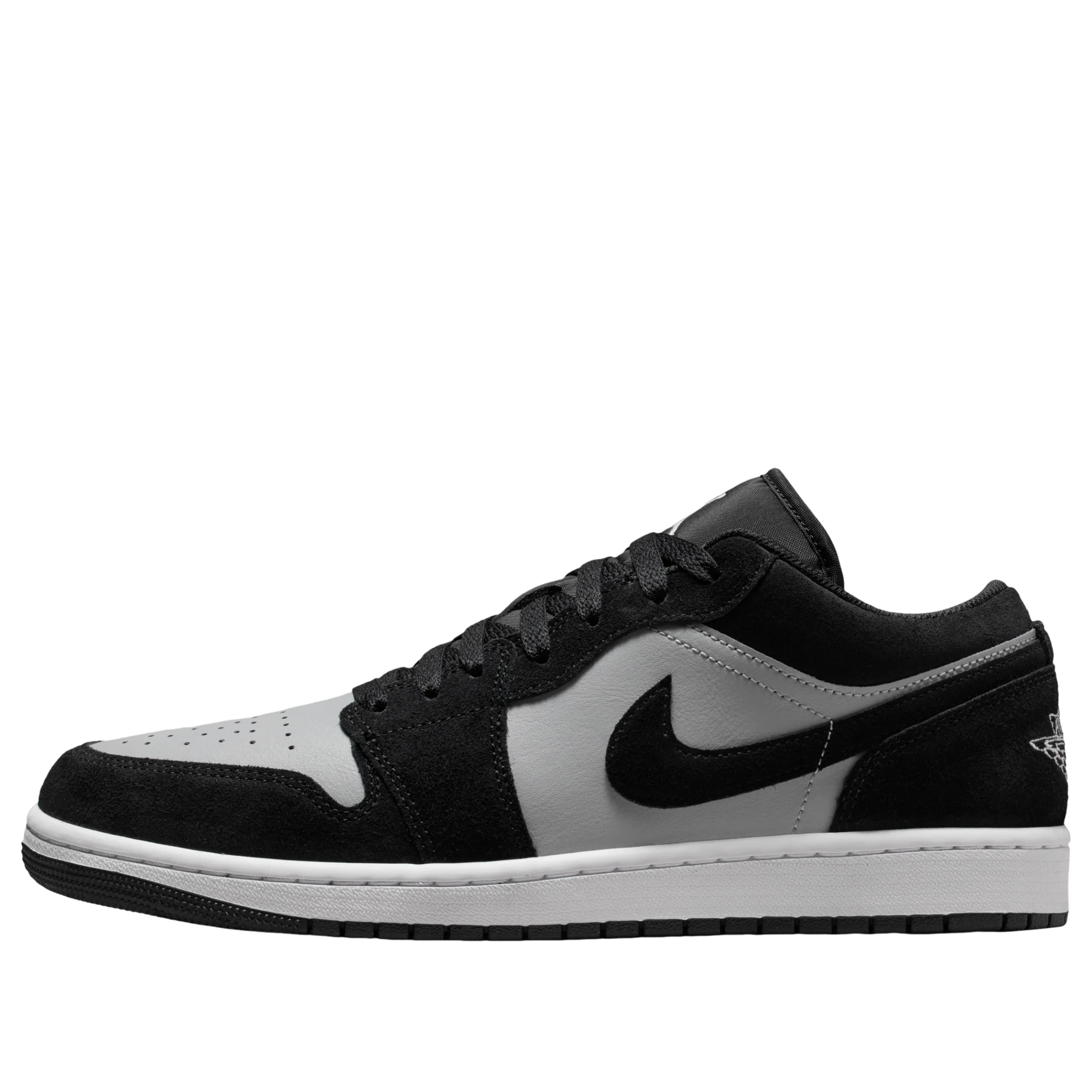 Air Jordan 1 Low 'Black Light Smoke Grey' 553558-048