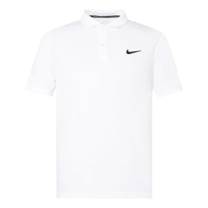 Nike Court Dri-FIT Team Tennis Casual Sports Short Sleeve Polo Shirt White 939138-100