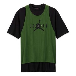 Air Jordan x Off-White T-Shirt Asia Sizing 'Forest Green' CV3524-361