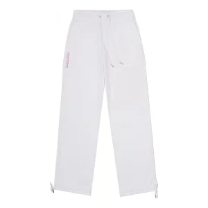 (WMNS) Converse Woven Sweatpants Asia Sizing 'White' 10025876-A01