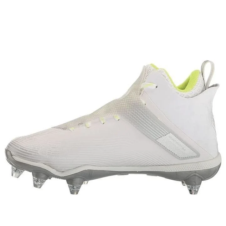 Under Armour Highlight Hammer Football Shoes 'White Yellow' 3025085101