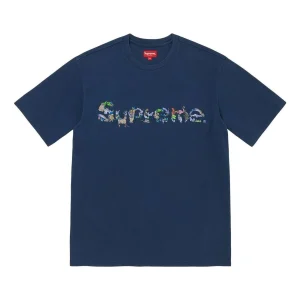 Supreme SS23 Week12 Animal Kingdom T-shirt 'Navy' SUP-SS23-212