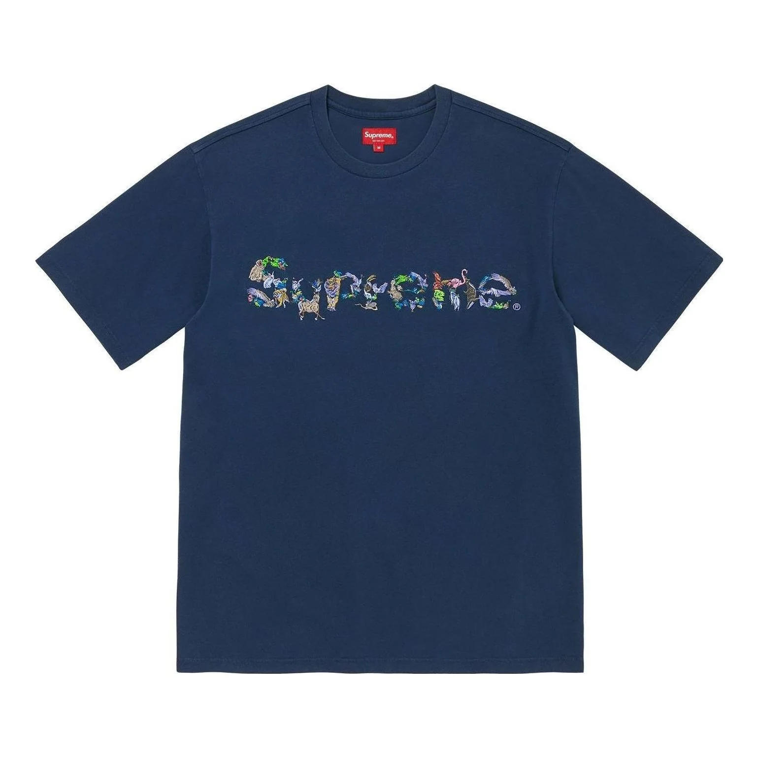 Supreme SS23 Week12 Animal Kingdom T-shirt 'Navy' SUP-SS23-212