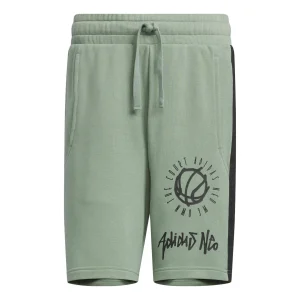 adidas Neo Basketball Shorts 'Green' IA6795