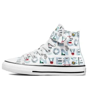 (PS) Converse Chuck Taylor All Star Easy-On 'White Blue' 372940C