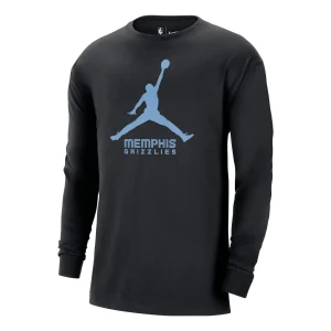 Air Jordan x NBA Memphis Grizzlies Essential Long-Sleeve T-Shirt 'Black' FN1271-010