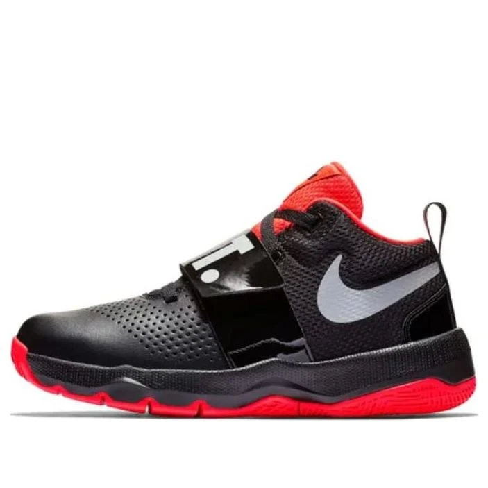 (GS) Nike Team Hustle D 8 JDI 'Black White Red' AQ9977-001