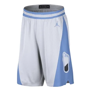 Air Jordan Dri-FIT North Carolina Limited Basketball Retro Shorts 'White Blue' DN9420-100