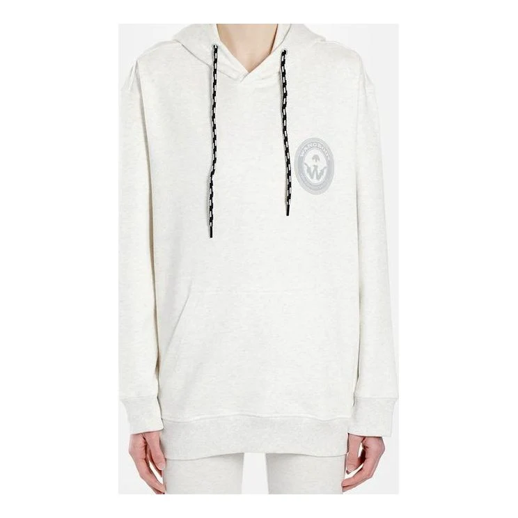adidas Unisex Alexander Wang Logo Sweatshirt Grey ED1207