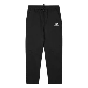 New Balance Athletics Higher Learning Wind Pants Asia Sizing 'Black' AMP03346-BK