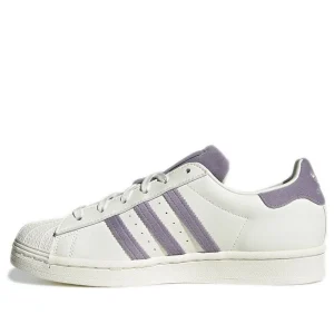 (WMNS) adidas originals Superstar SneakersShoes 'White Purple' GZ3389