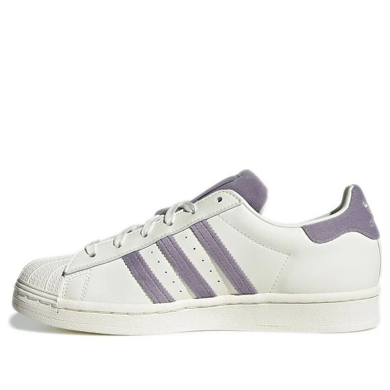 (WMNS) adidas originals Superstar SneakersShoes 'White Purple' GZ3389