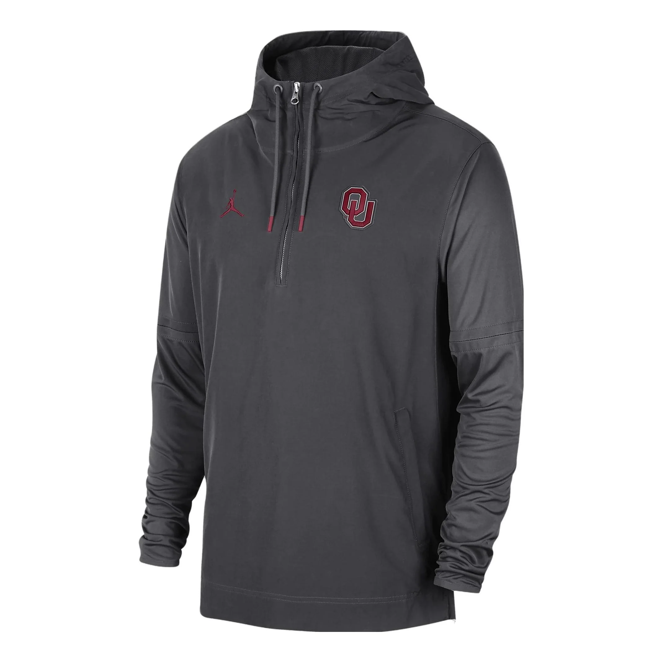 Air Jordan Oklahoma Player College Long-Sleeve Woven Jacket 'Grey' DZ9334-060