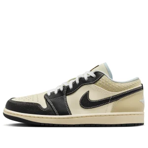 Air Jordan 1 Low SE 'Coconut Milk Black Muslin' HQ3437-101