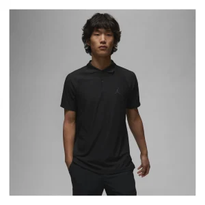 Air Jordan Dri-FIT ADV Sport Quick-Dry Golf Lapel T-Shirt 'Black' DZ0550-010