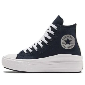 (WMNS) Converse Chuck Taylor All Star Move High 'Anodized Metals - Obsidian' 570261C