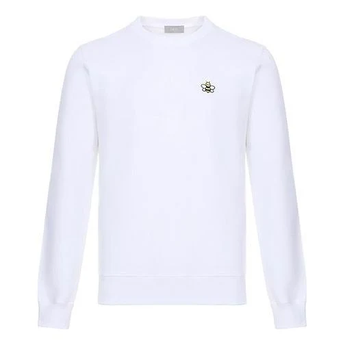 DIOR x Kaws Bee Embroidered Sweatshirt White 933J612A0531-082
