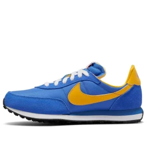 (GS) Nike Waffle Trainer 2 'Medium Blue University Gold' DC6477-402
