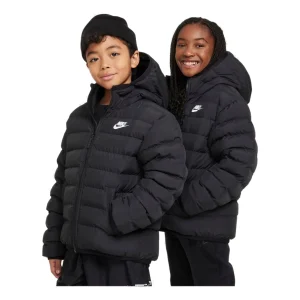 (GS) Nike Sportswear Lightweight Synthetic Fill Loose Hooded Jacket 'Black' FD2845-010