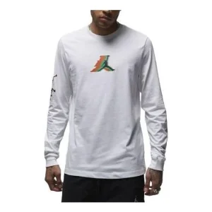 Air Jordan Brand Long-Sleeve T-Shirt 'White' FB7455-100