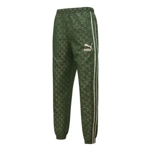 PUMA Players Lounge Track Pants 'Green' 535805-25