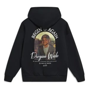 Li-Ning Way Of Wade Photo Graphic Hoodie 'Black' AWDT943-1
