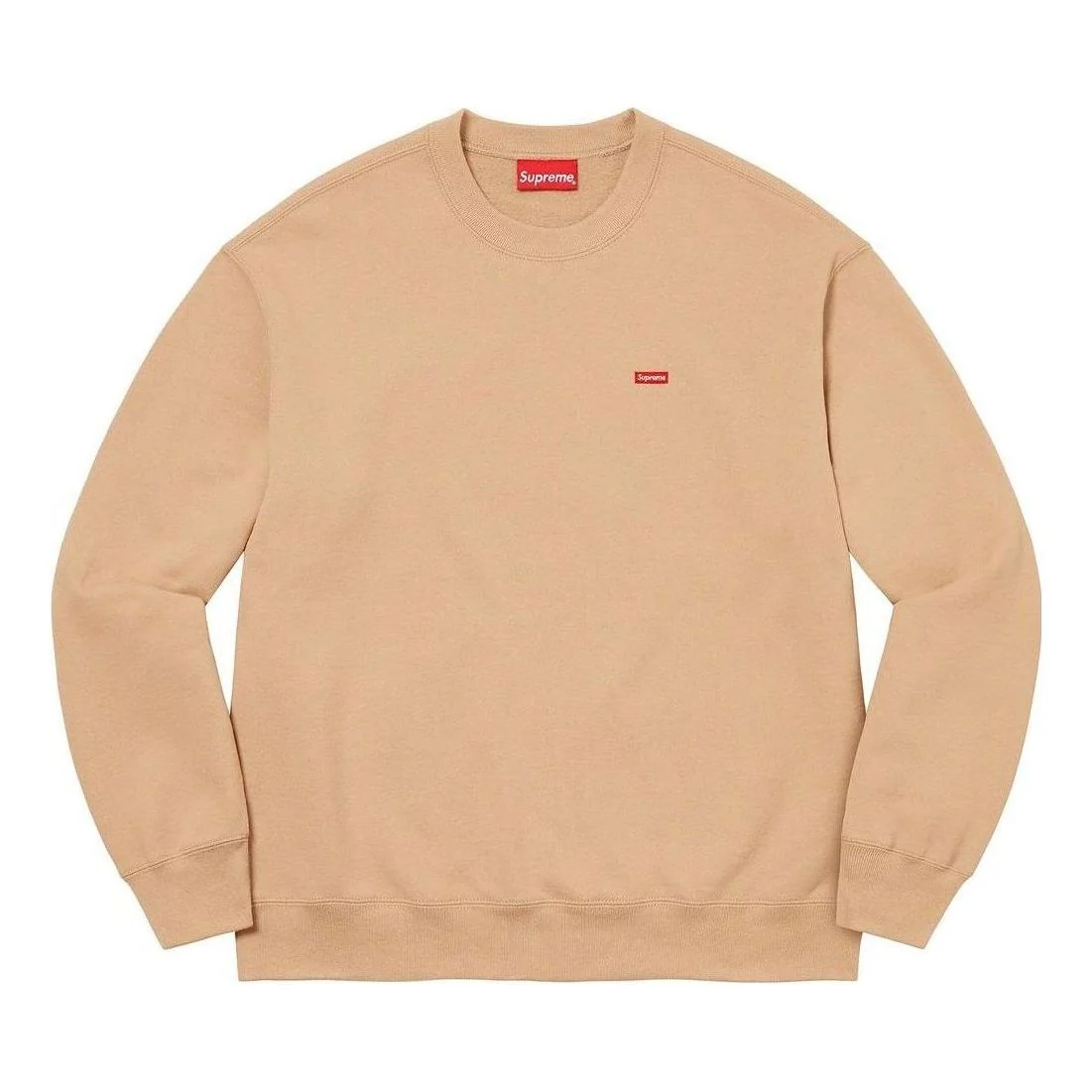 Supreme SS23 Week8 Small Box Crewneck Sweater 'Brown' SUP-SS23-151