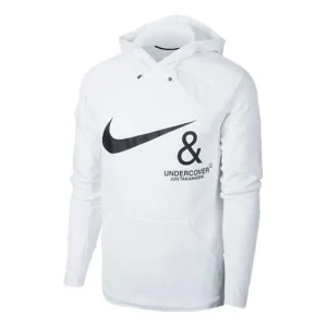 Men's Nike Chest Double Zipper Sports White CD7525-100