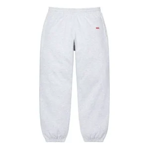Supreme SS23 Week 1 Small Box Sweatpants 'White' SUP-SS23-022