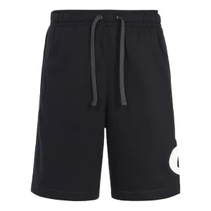Nike Sportswear Contrasting Colors Logo Loose Lacing Casual Shorts Black DM5488-010