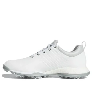 (WMNS) adidas Adipower 4orged Golf 'White Silver Metallic' DA9740