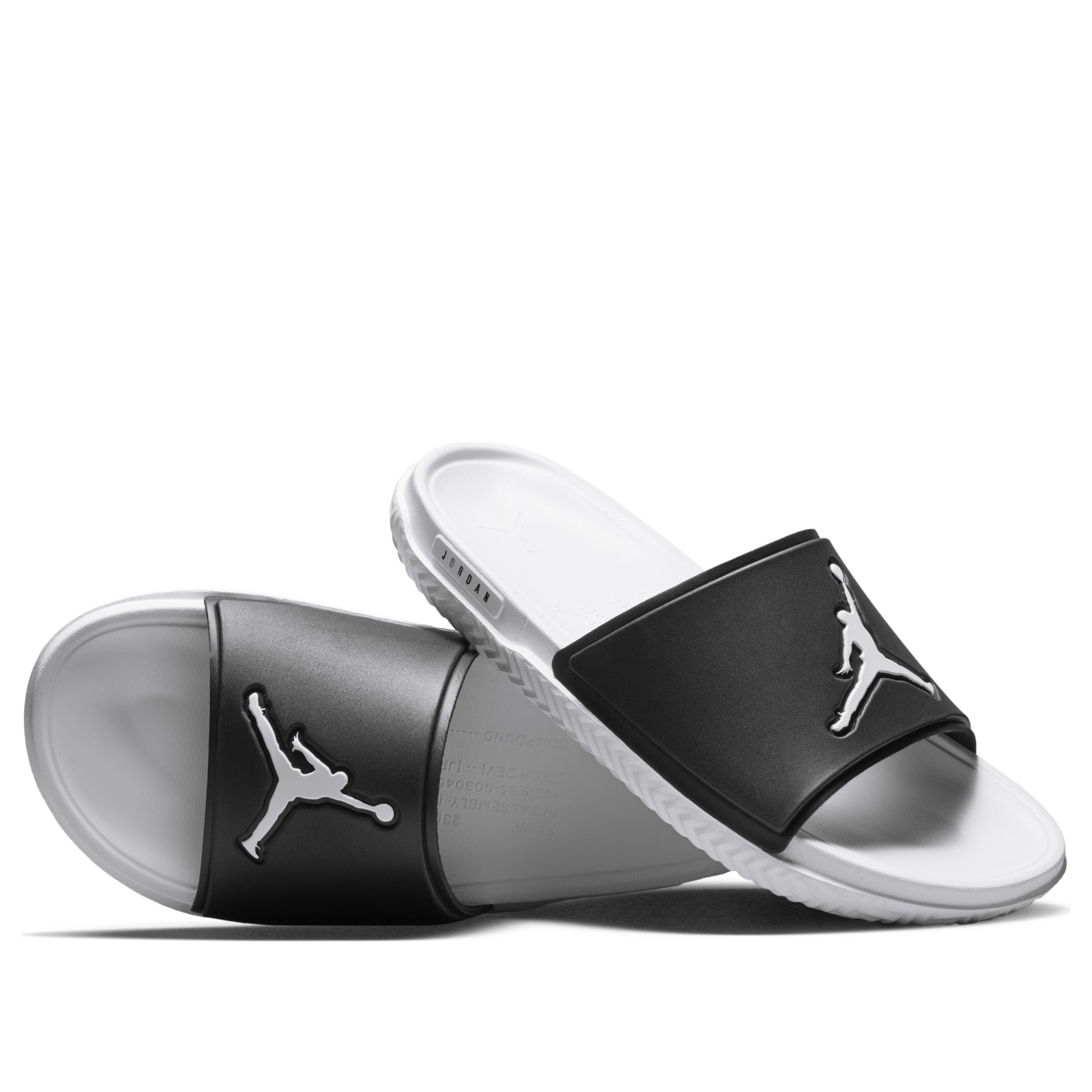 Air Jordan Jumpman Slides 'White Black' FQ1598-010