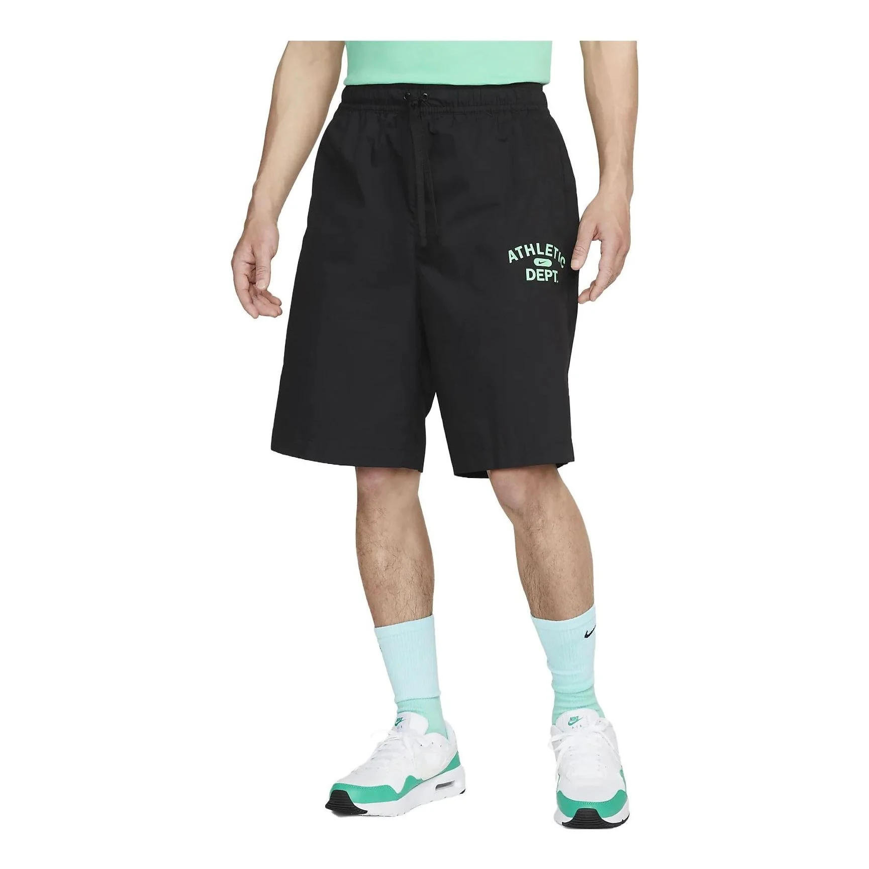 Nike Sportswear Woven Oversized Shorts 'Black' FJ5247-010