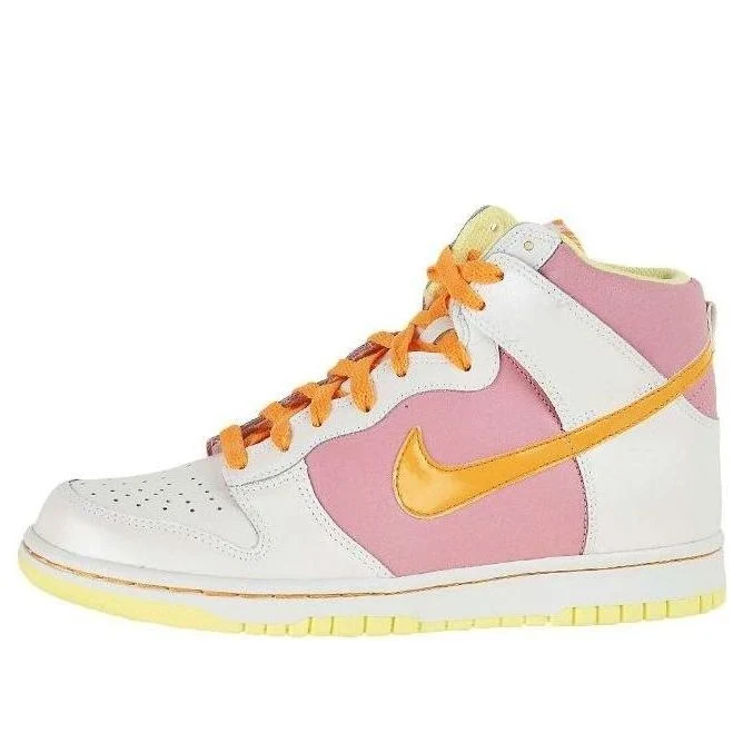 (GS) Nike Dunk High 'Pink White' 316604-181
