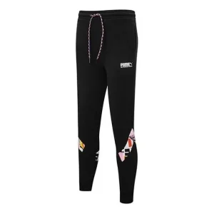 PUMA Tracksuit Pants 'Black White' 531332-01