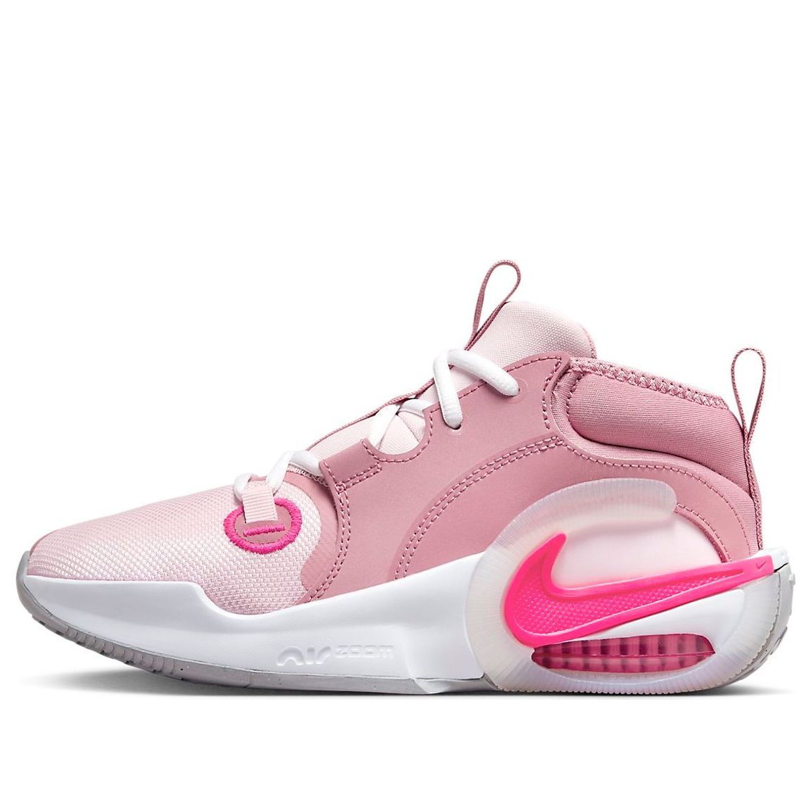 (GS) Nike Air Zoom Crossover 'Pink White' FB2689-600