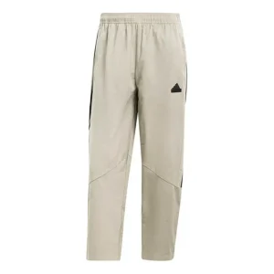 adidas Tiro Woven Trousers Asia Sizing 'Beige Black' IS1507