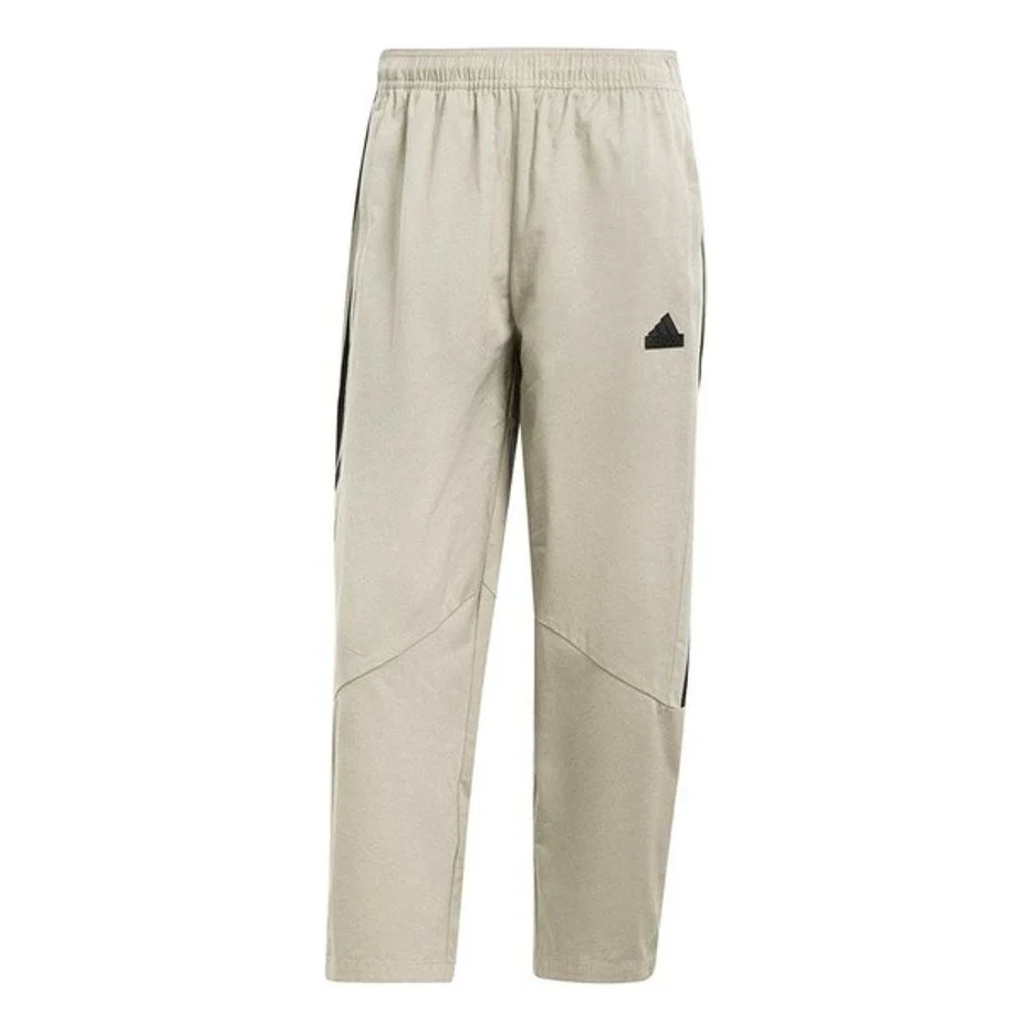 adidas Tiro Woven Trousers Asia Sizing 'Beige Black' IS1507