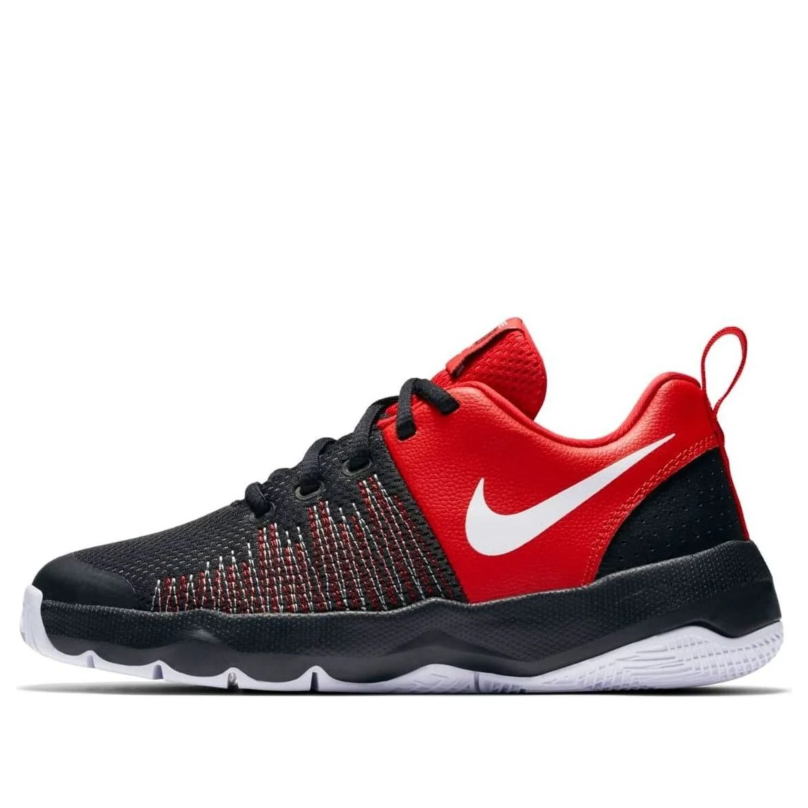 (GS) Nike Team Hustle Quick 'Black Red' 922680-002