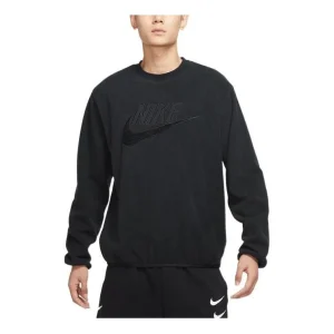 Nike NSW fleece logo sweatshirt 'Black' DQ4889-010