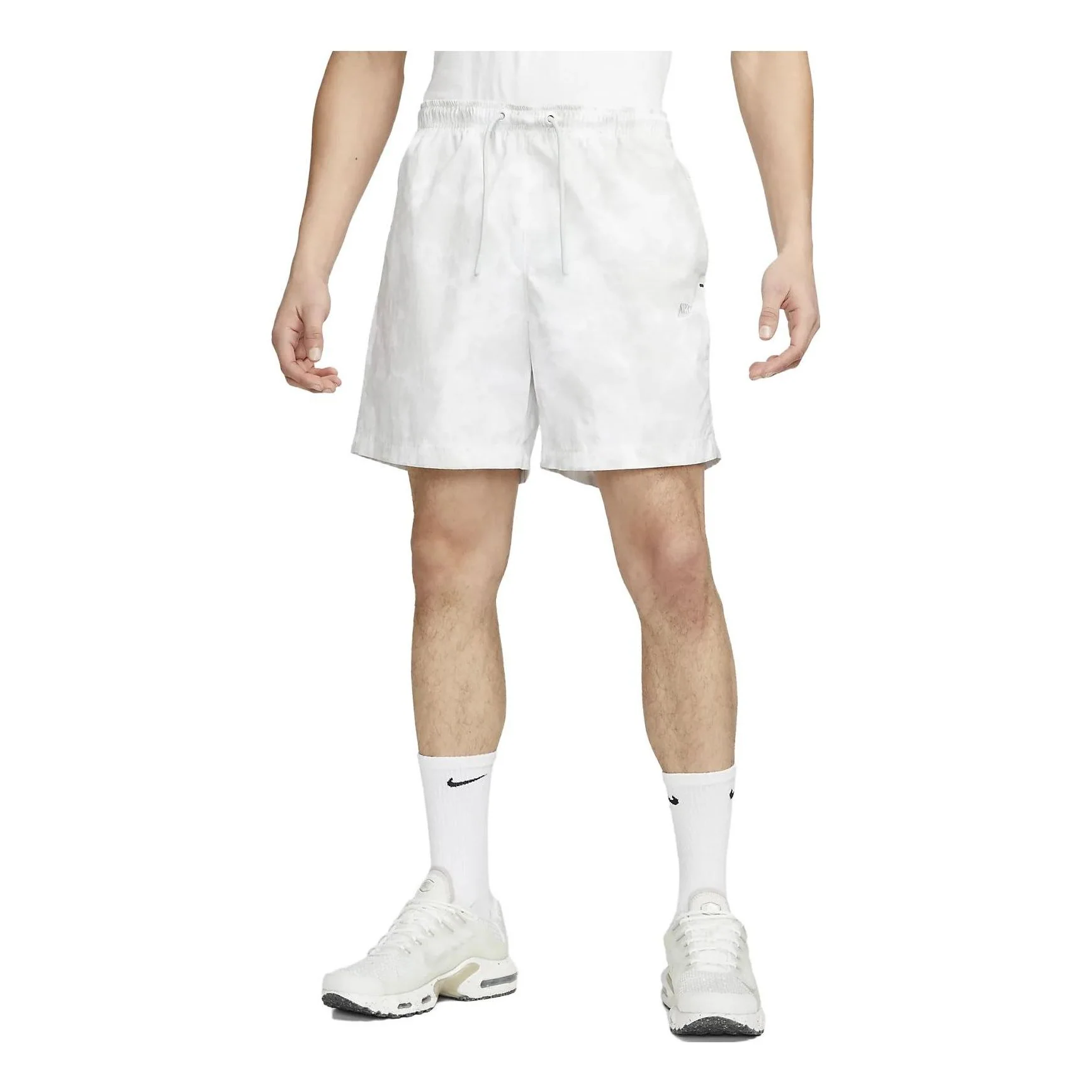 Nike Tech Pack Woven Watercolour Shorts 'White' DX0249-034