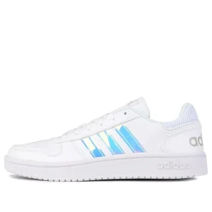 (WMNS) adidas Hoops 2.0 'White Blue Purple' EH3412