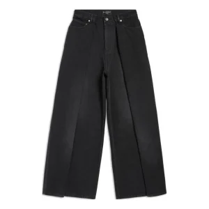 Balenciaga Double Side Pants 'Black' 767983TNW111672