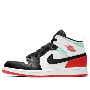 (PS) Air Jordan 1 Mid SE 'Red Black Toe' BQ6932-100