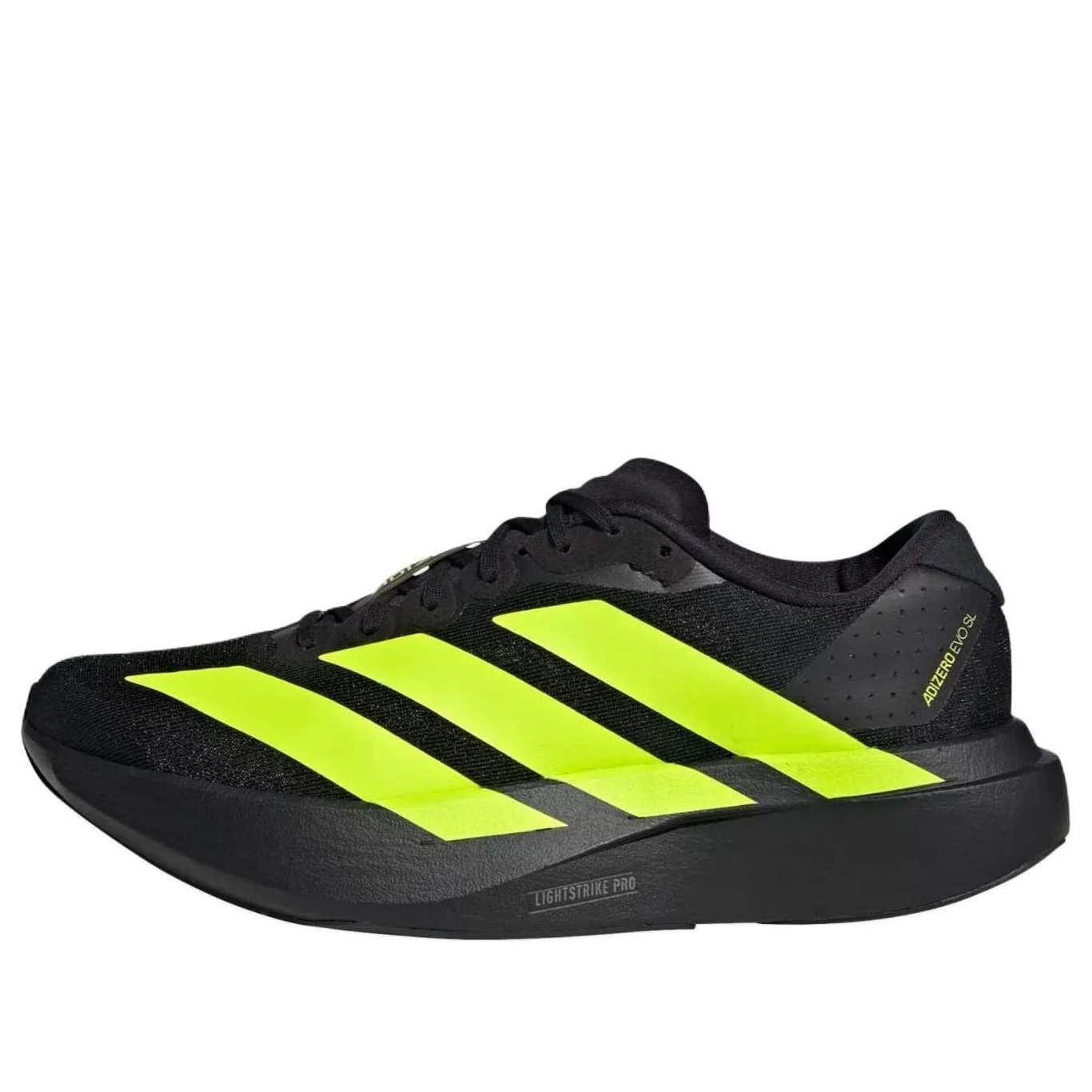 (WMNS) adidas Adizero EVO SL 'Core Black Lucid Lemon' JR5842